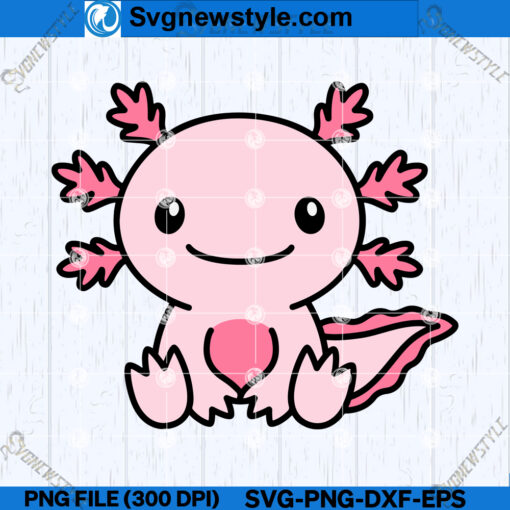 Axolotl SVG Design