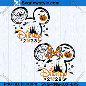 Disney Halloween Crew SVG