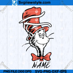 Dr Seuss Hat SVG
