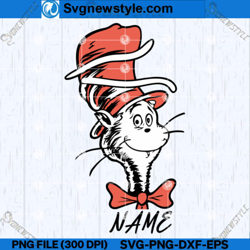 Dr Seuss Hat SVG