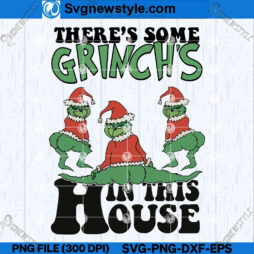 Grinch in This House SVG