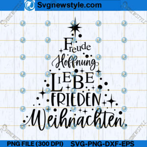 German Christmas Tree Plotter SVG