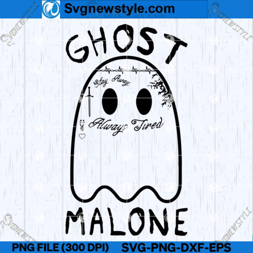 Ghostly Musician Halloween SVG
