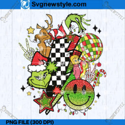 Santa Grinch Cartoon PNG