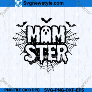 Spooky Mom SVG Design
