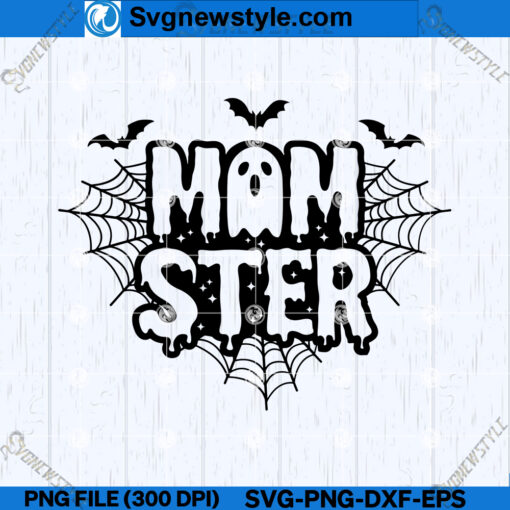 Spooky Mom SVG Design