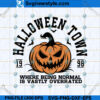 Halloween Town 1998 SVG Design