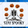Halloween Skeleton SVG Silhouette