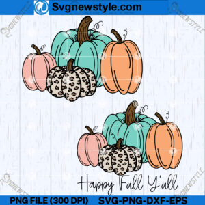 Happy Fall Yall SVG
