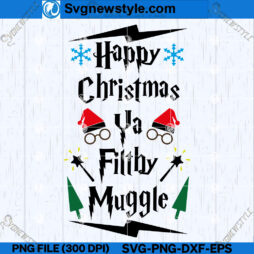 Harry Potter Christmas SVG