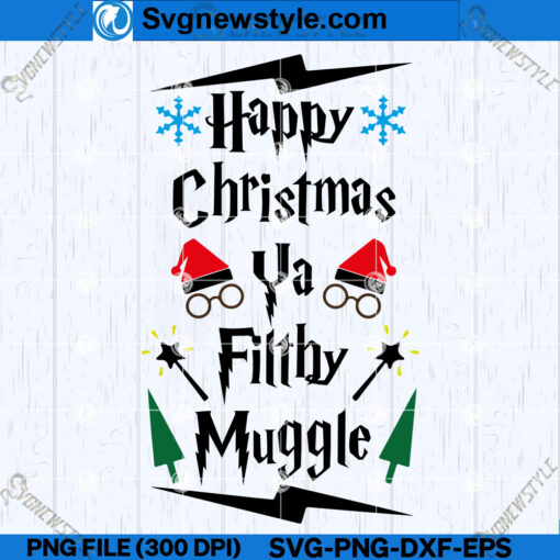 Harry Potter Christmas SVG