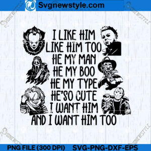 Spooky Friends Halloween Design SVG