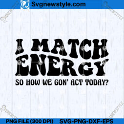 I Match Energy SVG PNG