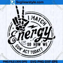 I match energy SVG Design