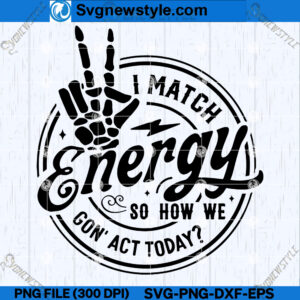 I match energy SVG Design