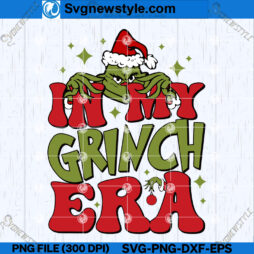 Grinch Era Christmas SVG