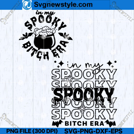 In my Spooky Bitch Era SVG PNG