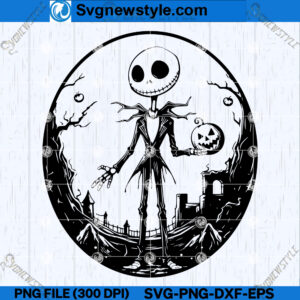 Jack Skellington SVG Design