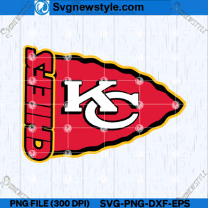 KC Chiefs Football SVG PNG