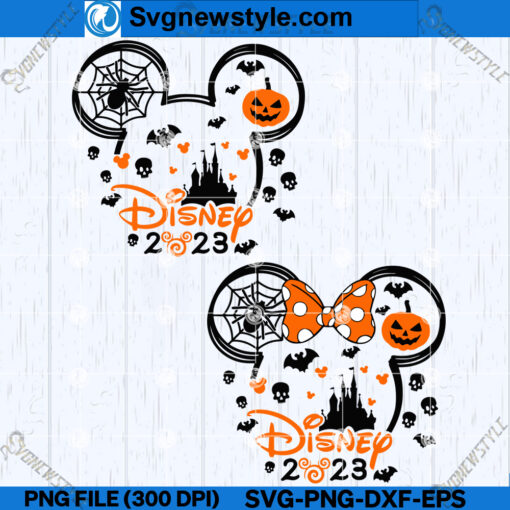 Halloween Main Street SVG Designs