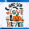 Spooky Love Halloween Doodles PNG