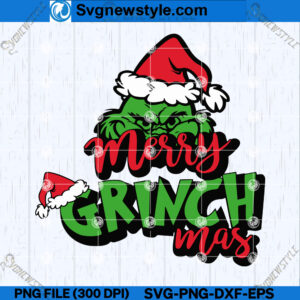 Grinchmas SVG Design