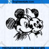 Disney Minnie Mouse SVG