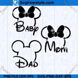Magical Family Disney SVG
