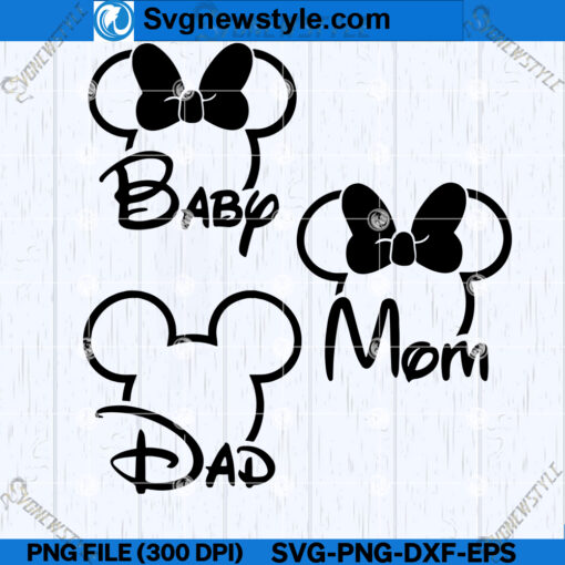 Magical Family Disney SVG