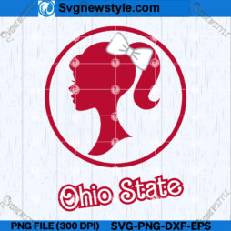 Ohio State Barbi SVG