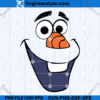 Snowman Face SVG Design