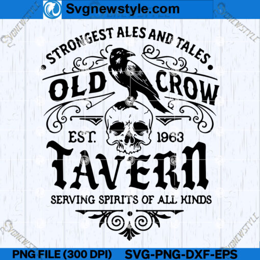 Old Crow Tavern SVG Designs