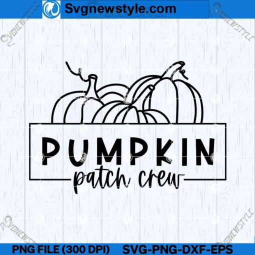 Halloween Pumpkin Patch SVG