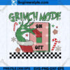 Holiday Grinch Mode SVG Design