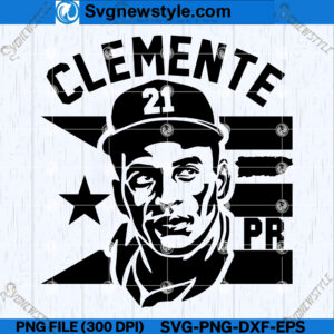 Roberto Clemente Tribute SVG