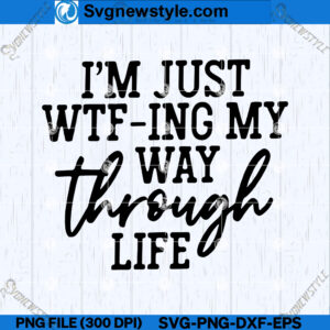 Way Through Life SVG, Life's Adventure SVG, PNG, Clipart Cut File