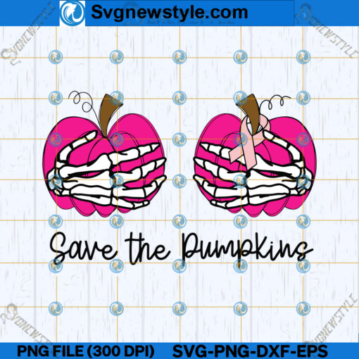 Save the Pumpkins SVG