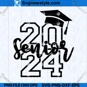 Senior 2024 SVG Clipart