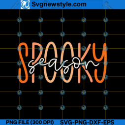 Spooky Season Halloween SVG Design