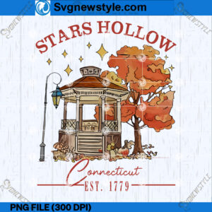 Stars Hollow PNG Design