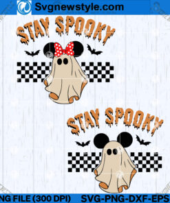 Stay Spooky Ghost Mouse SVG Bundle