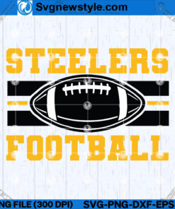 Steelers Football SVG