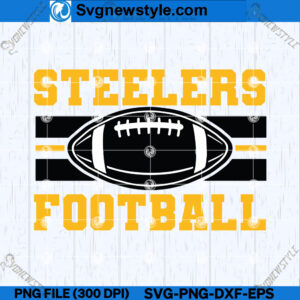 Steelers Football SVG