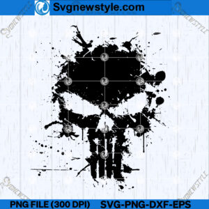 The Punisher SVG Design