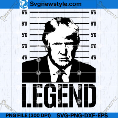 Trump Mugshot 2024 SVG, Trump 2024 SVG, PNG, Silhouette Art