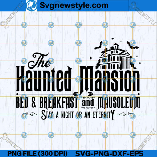 The Haunted House SVG Design