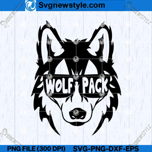 Wolf Family SVG Designs, Wolf Pack SVG