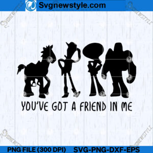 Toy Story Friendship SVG