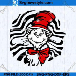 Dr Seuss Cartoon SVG