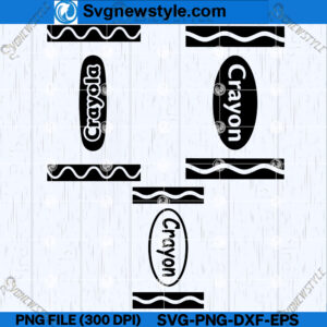 Crayon SVG Bundle